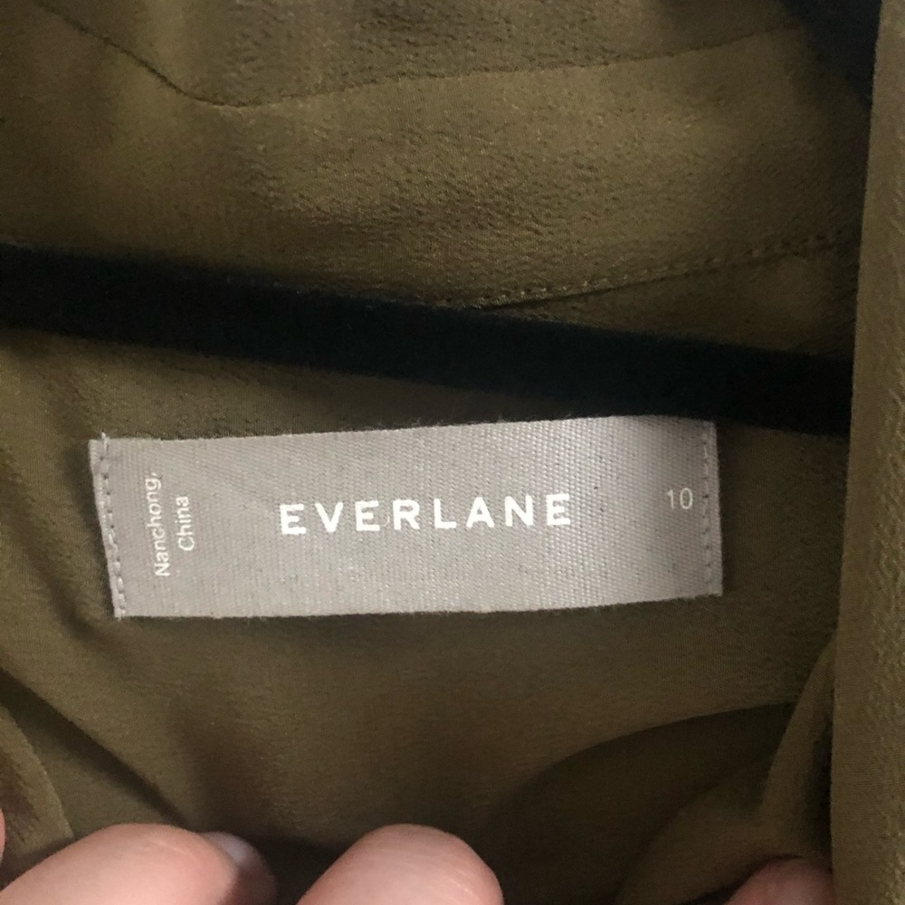 Everlane Clean Silk Relaxed Shirt